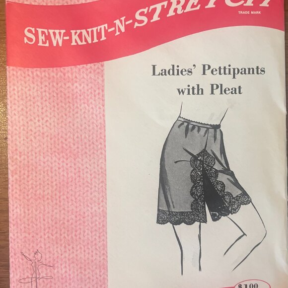 Three (3) Lingerie Vintage Sewing Patterns - 2 UNCUT - Picture 6 of 8